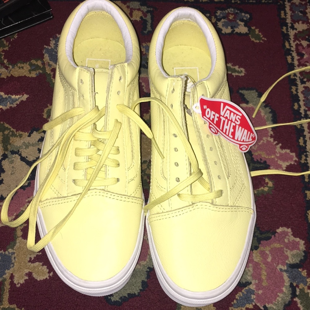 Womens yellow vans